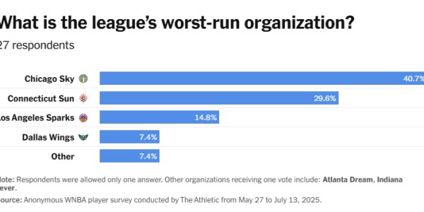 九游体育注册-WNBA球员匿名投票！水星当选运营最好的球队，而天空高票当选运营最差球队