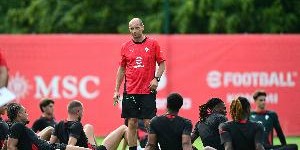 九游体育-阿莱格里：对阵利物浦的胜利是很好的训练，我们后场出球做得很好