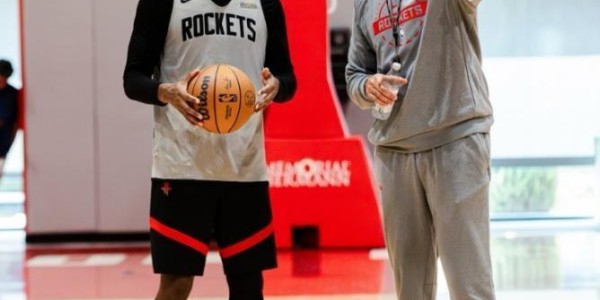 九游体育注册-若得8+3控卫，火箭中锋短板迎刃而解？阿门重回4号位，斯通精明